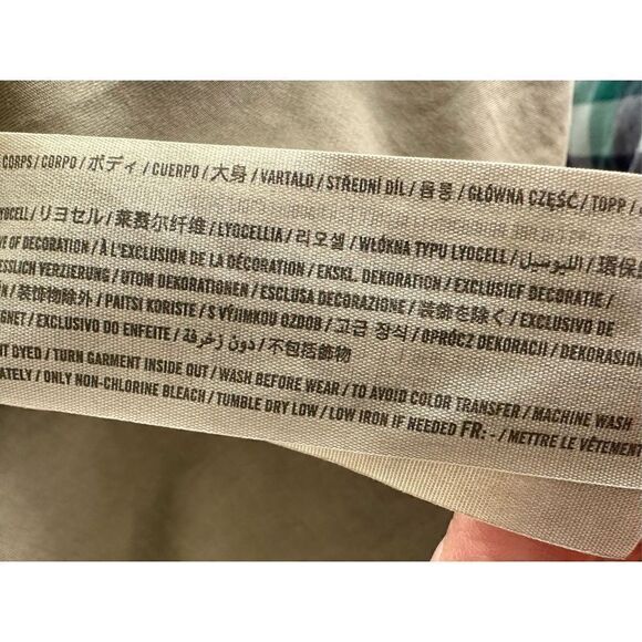 Abercrombie Women ‘s Button-down Shirt, M - Picture 6 of 7